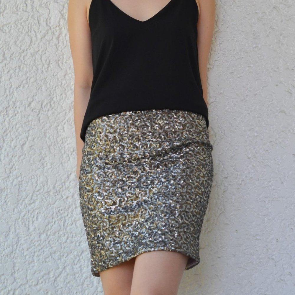 Sequin Party Skirt